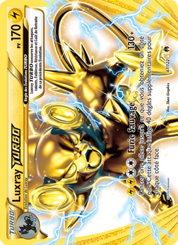 Luxray TURBO 47/126 — Pokémon Rupture Turbo (BKP)