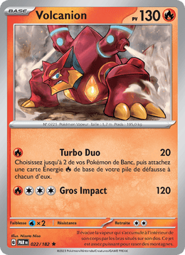 Volcanion 022/266 Pokémon Faille Paradoxe (EV04)