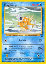 Magikarp 50/130 Pokémon Base Set 2 (B2)