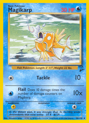 Magikarp 50/130 Pokémon Base Set 2 (B2)