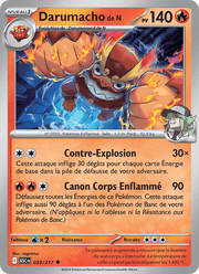 Darumacho de N 033/295 Pokémon Héros Transcendants (ME2.5)