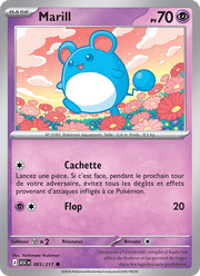 Marill 083/295 Pokémon Héros Transcendants (ME2.5)