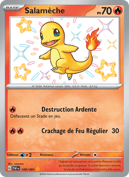 Salamèche - Charmander - Destinées de Paldea 109