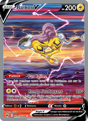 Raikou V GG41/230 — Pokémon Zénith Suprême (CRZ)