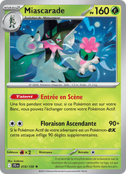 Miascarade 018/190 Pokémon Aventures Ensemble (EV09)