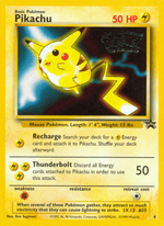 Pikachu 4/53 Pokémon Wizards Black Star Promos (WBSP)