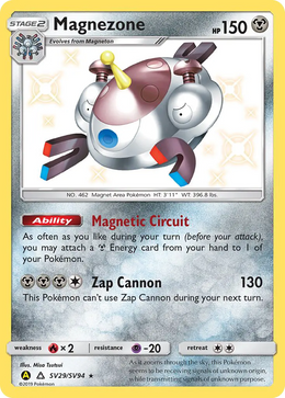 Magnézone SV29/94 — Pokémon Destinées Occultes Coffre Étincelant (SMA)