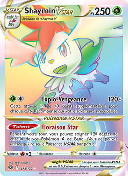 Shaymin VSTAR 173/216 Pokémon Stars Étincelantes