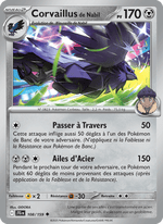 Corvaillus de Nabil 108/190 Pokémon Aventures Ensemble (EV09)