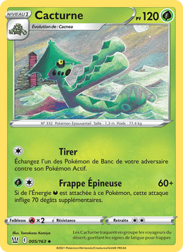 Cacturne 5/183 Pokémon Styles de combat (BST)