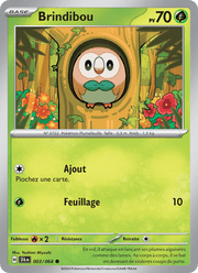 Brindibou 003/99 Pokémon Fable Nébuleuse (EV6.5)
