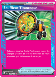 Souffleur Titanesque 182/252 Pokémon Étincelles Déferlantes (EV08)
