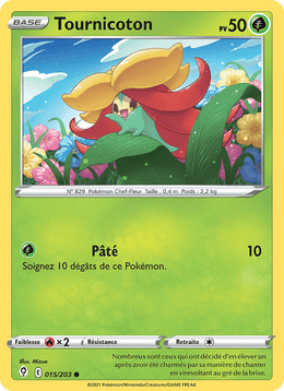 Tournicoton 15/237 Pokémon Évolution Céleste (EVS)