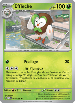 Efflèche 011/124 Pokémon Équilibre Parfait (ME03)