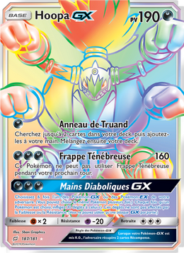 Hoopa GX 187/196 — Pokémon Duo de Choc (TEU)