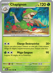 Chapignon 006/244 Pokémon Rivalités Destinées (EV10)