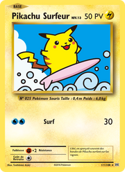 Pikachu Surfeur 111/113 — Pokémon Évolutions (EVO)