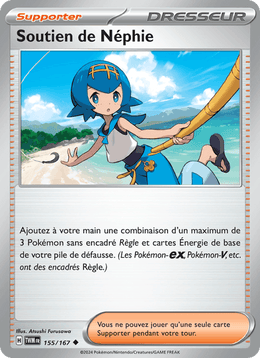 Soutien de Néphie 155/226 Pokémon Mascarade Crépusculaire (EV06)