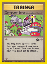 Computer Error 16/53 Pokémon Wizards Black Star Promos (WBSP)