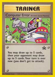 Computer Error 16/53 Pokémon Wizards Black Star Promos (WBSP)