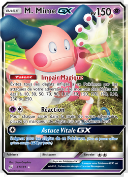 M. Mime GX 67/196 — Pokémon Duo de Choc (TEU)