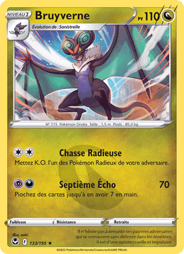 Bruyverne 133/215 Pokémon Tempête Argentée (SIT)