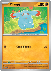 Phanpy 102/252 Pokémon Étincelles Déferlantes (EV08)