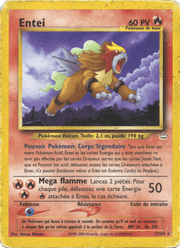 Entei 17/66 Pokémon Neo Revelation (N3)