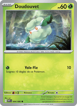 Doudouvet 004/173 Pokémon Flamme Blanche (WHT)