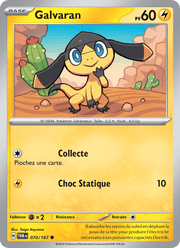 Galvaran 070/226 Pokémon Mascarade Crépusculaire (EV06)