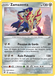Zamazenta 140/209 Pokémon Clash des Rebelles