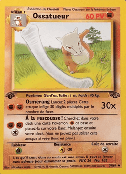Ossatueur 39/64 Pokémon Jungle (JU)