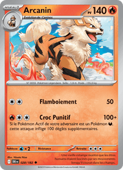 Arcanin 028/244 Pokémon Rivalités Destinées (EV10)