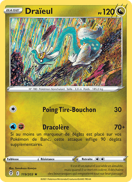 Draïeul 119/237 Pokémon Évolution Céleste (EVS)
