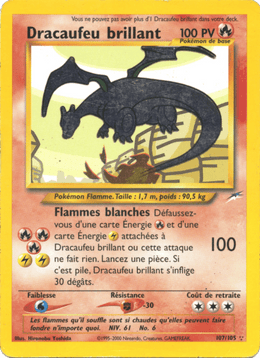 Dracaufeu brillant 107/113 Pokémon Neo Destiny (N4)