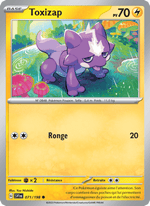Toxizap 071/258 Pokémon Écarlate et Violet (EV01)