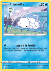 Frissonille 29/73 Pokémon Destinées Radieuses (SHF)