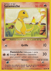 Salamèche 46/102 Pokémon Set de Base (BS)