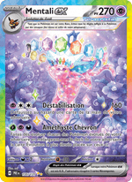 Mentali-ex 155/180 Pokémon Évolutions Prismatiques (EV8.5)