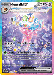 Mentali-ex 155/180 Pokémon Évolutions Prismatiques (EV8.5)