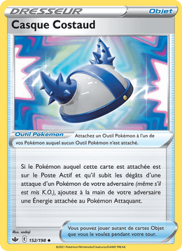 Casque Costaud 152/233 Pokémon Règne de Glace (CRE)