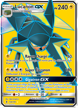 Lucanon GX 134/169 — Pokémon Gardiens Ascendants (GRI)