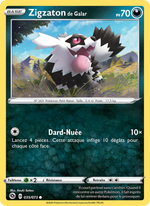 Zigzaton de Galar 35/80 Pokémon La Voie du Maître