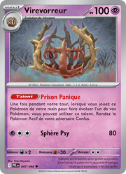 Virevorreur 047/130 Pokémon Flammes Fantasmagoriques (ME02)