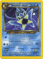 Amonistar obscur 19/113 Pokémon Neo Destiny (N4)
