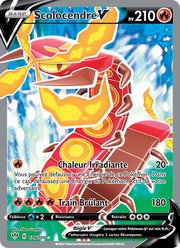 Scolocendre V 179/201 Pokémon Ténèbres Embrasées