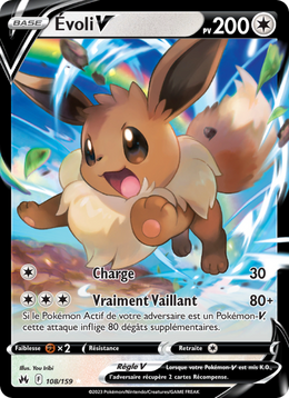 Évoli V 108/230 — Pokémon Zénith Suprême (CRZ)