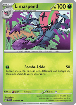 Limaspeed 009/173 Pokémon Flamme Blanche (WHT)
