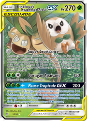 Brindibou et Noadkoko d’Alola GX 1/258 — Pokémon Harmonie des Esprits (UNM)