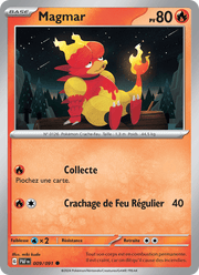 Magmar 009/245 Pokémon Destinées de Paldea (EV4.5)